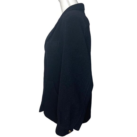 Takeo Nishida Maison De Mode Womens Jacket Black Size Medium Vintage Wool Blend - Picture 3 of 16
